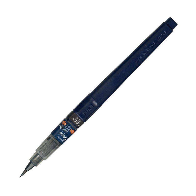 KURETAKE ZIG Brush Writer, 090 Gray