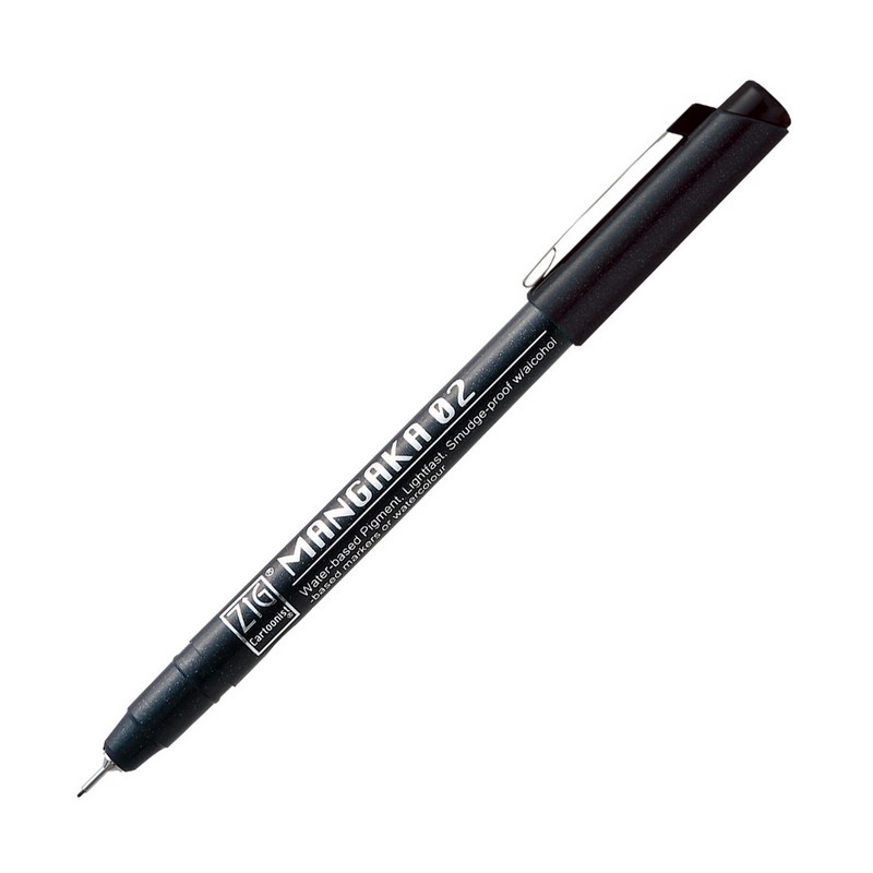 KURETAKE ZIG Cartoonist Mangaka, 02 černá