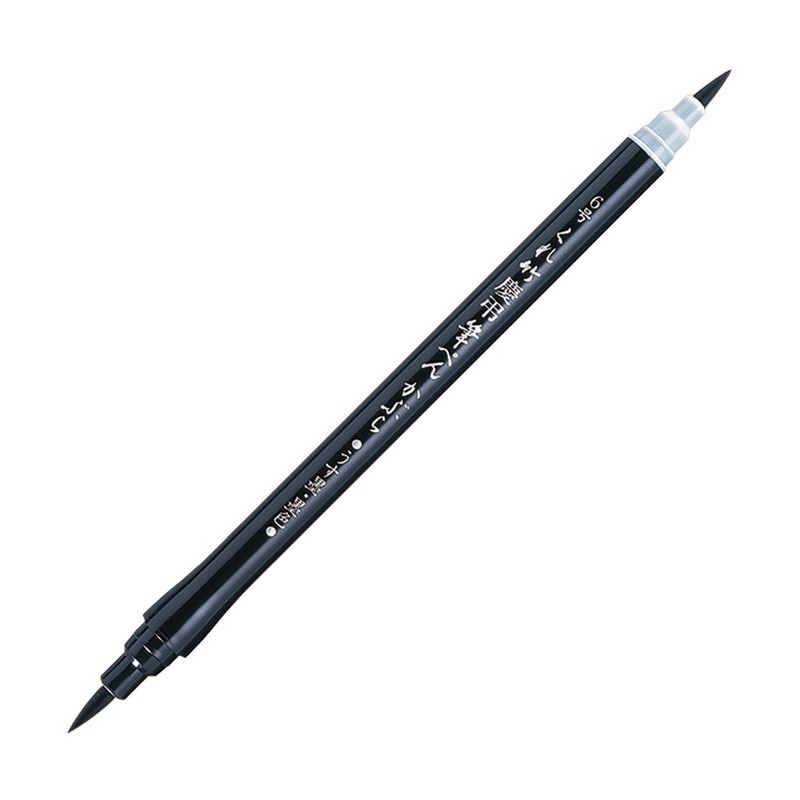 KURETAKE ZIG Fude Pen Keicho Kabura, černá a šedá