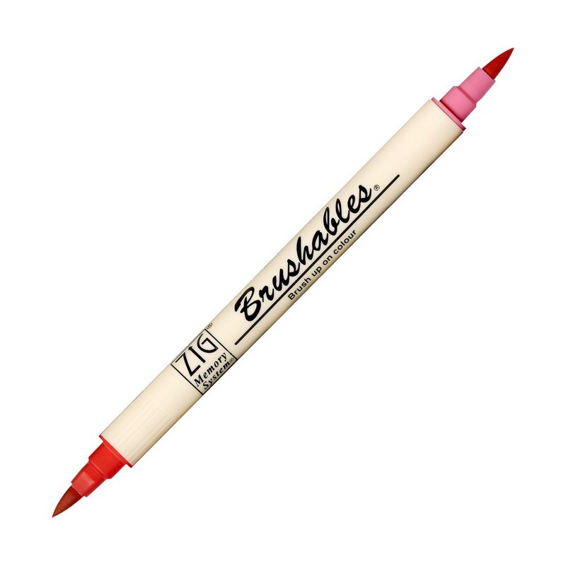 KURETAKE ZIG Memory System Brushables, Pure Red