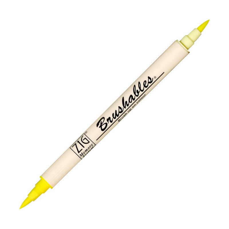 KURETAKE ZIG Memory System Brushables, Pure Yellow