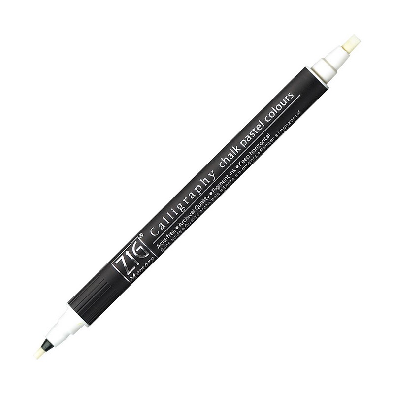 KURETAKE ZIG Memory System Calligraphy, bílá