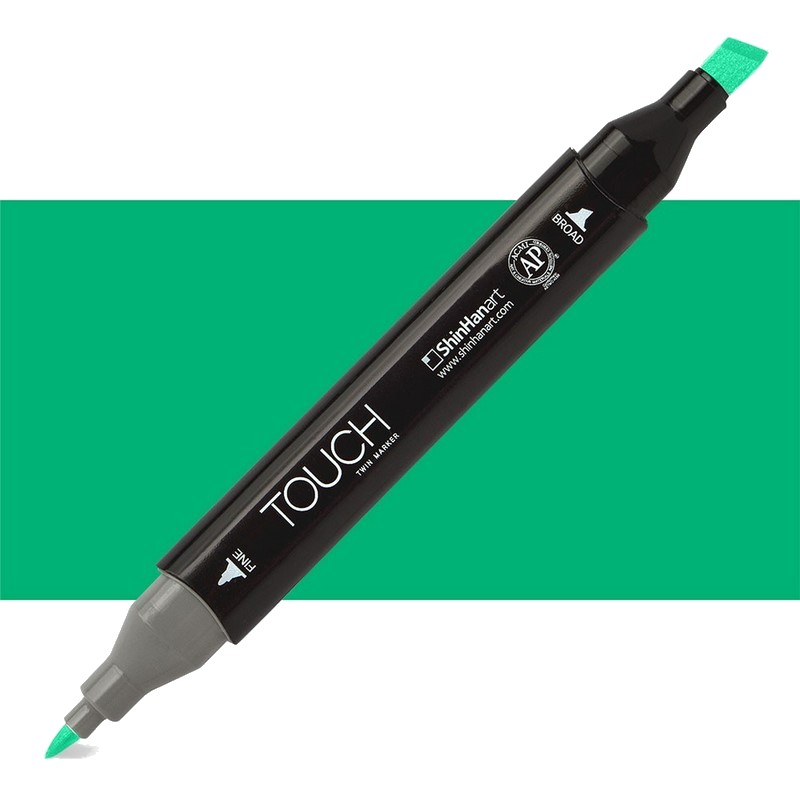 Lihová fixa TOUCH oboustranná Fine & Chisel, G56 Mint green