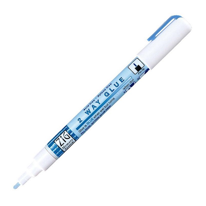 KURETAKE ZIG Memory System 2 Way Glue 2mm, lepidlo v popisovači