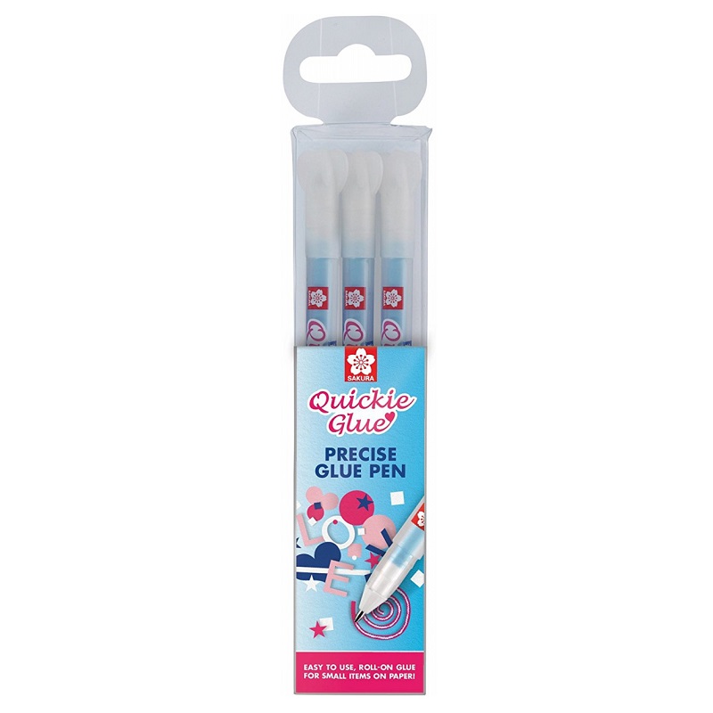 SAKURA Quickie Glue, 3ks lepidlo v popisovači