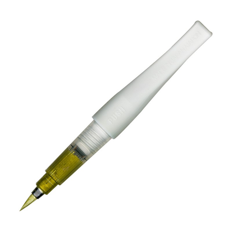 KURETAKE ZIG Wink of Luna Brush, 101 Gold