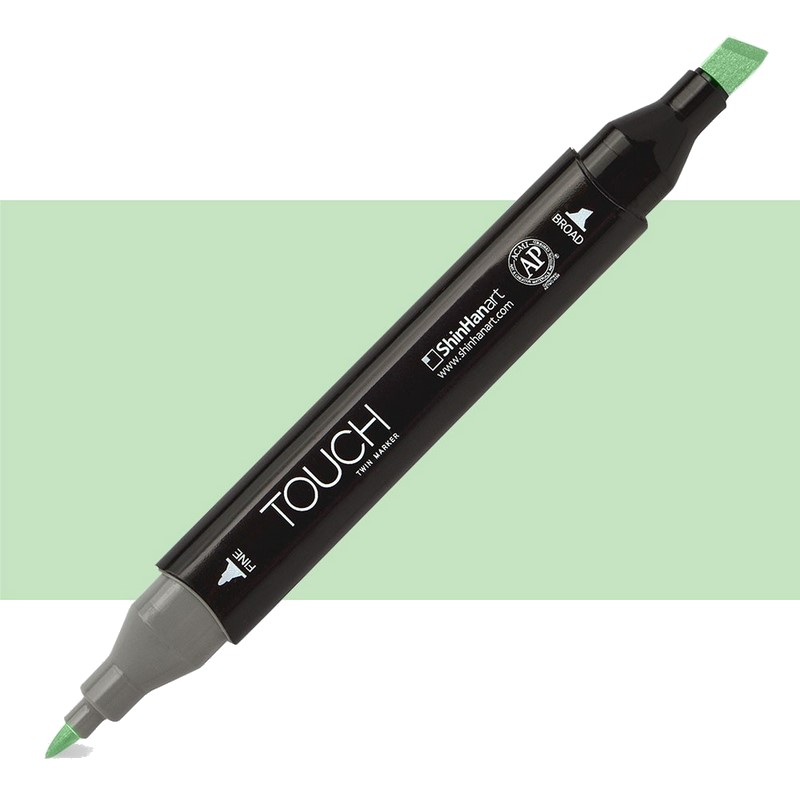 Lihová fixa TOUCH oboustranná Fine & Chisel, GY59 Pale green