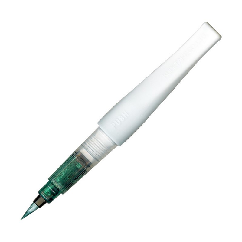 KURETAKE ZIG Wink of Luna Brush, 121 Metallic Green
