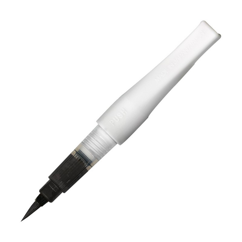 KURETAKE ZIG Wink of Luna Brush, 127 Metallic Black