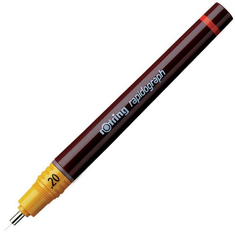 Technické pero ROTRING Rapidograph 0,2mm