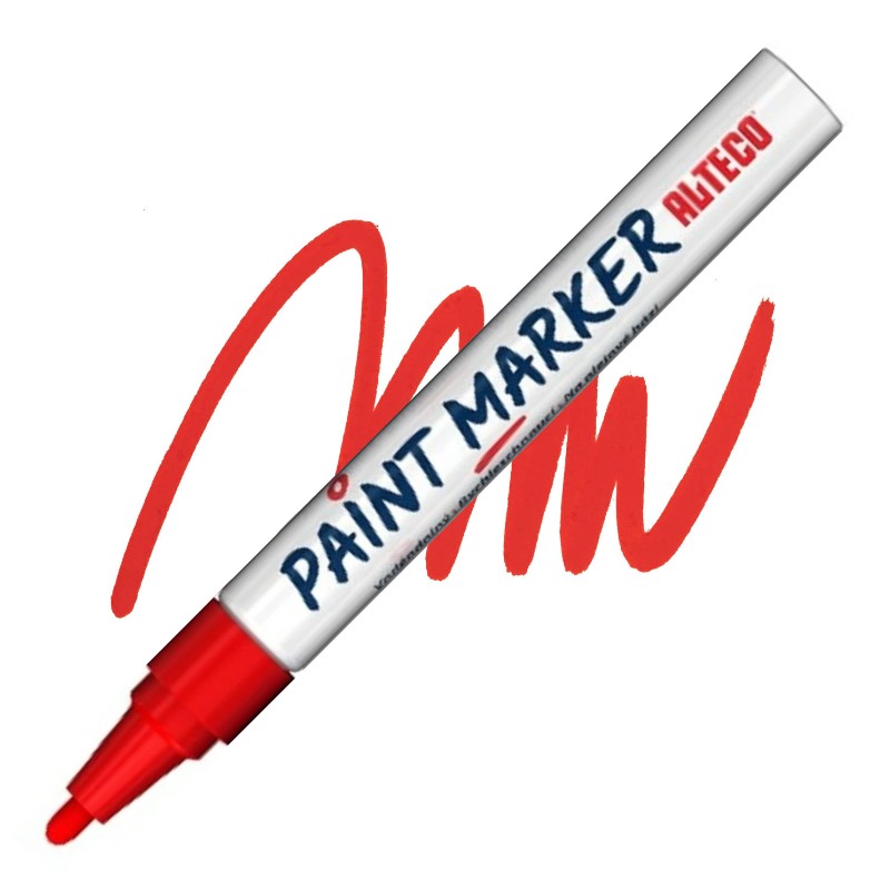 ALTECO Paint Marker červený