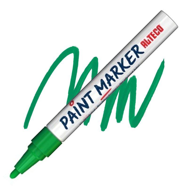 ALTECO Paint Marker zelený