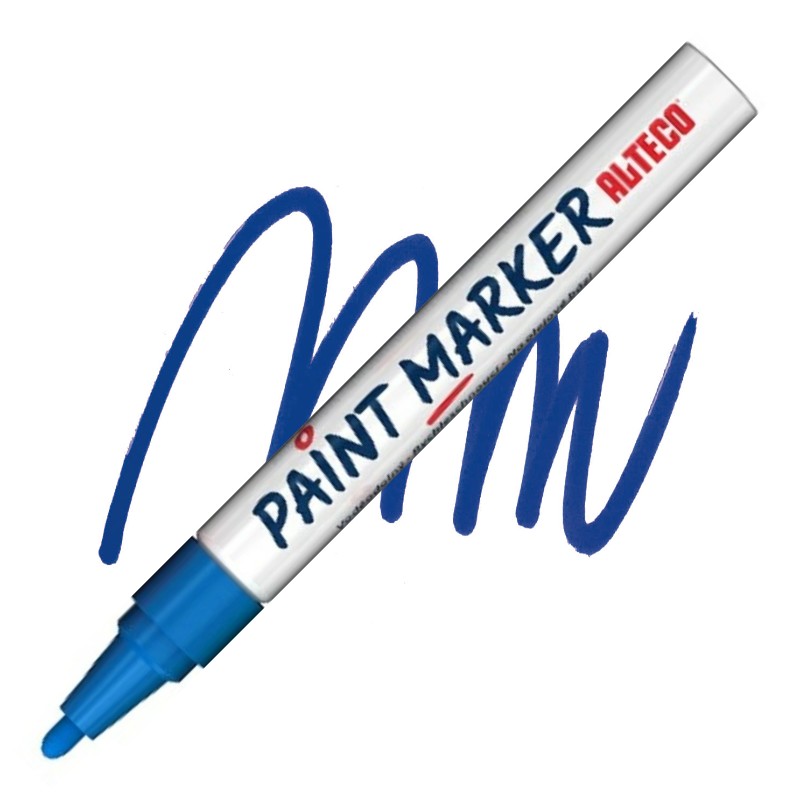 ALTECO Paint Marker modrý