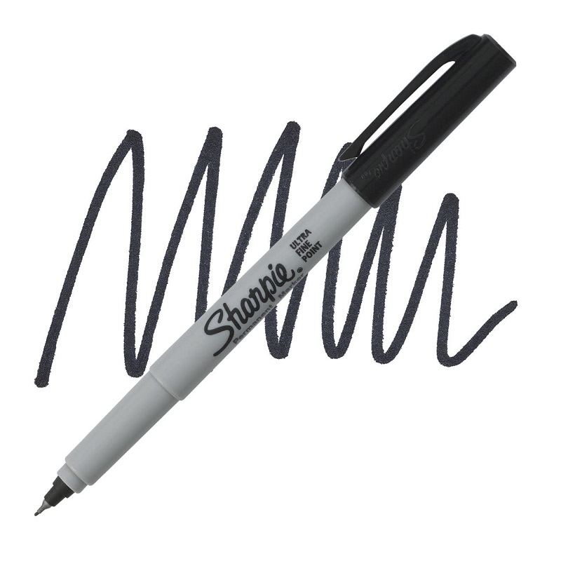 SHARPIE Ultra Fine Point, černý