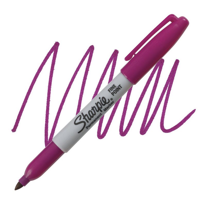 SHARPIE Fine Point, vínový
