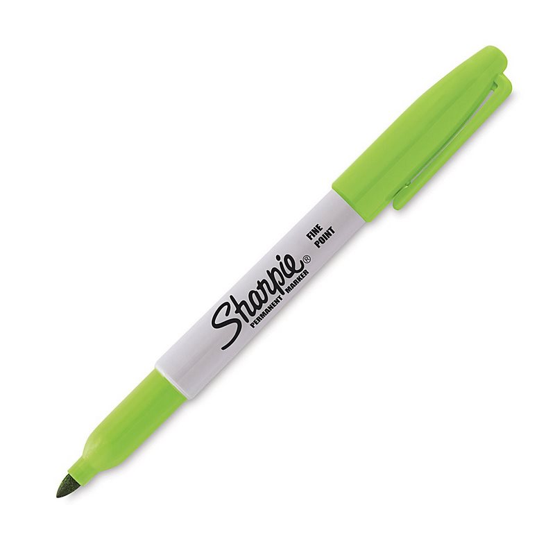 SHARPIE Fine Point, limetkový