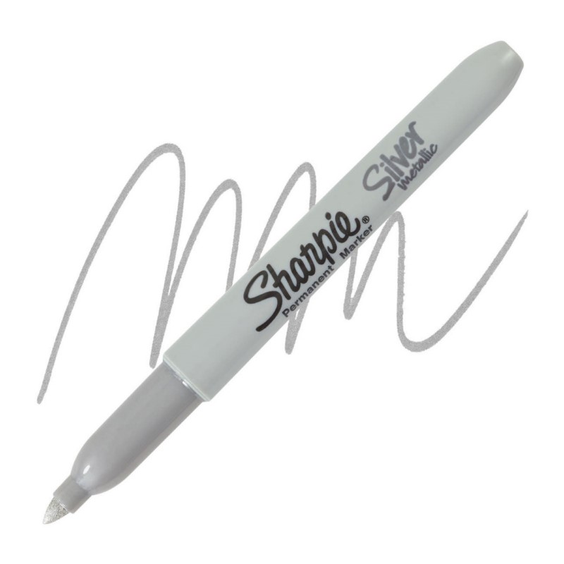 SHARPIE METALLIC Fine Point, stříbrný