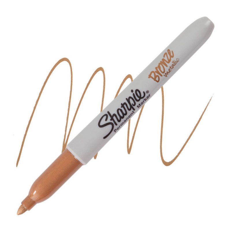 SHARPIE METALLIC Fine Point, bronzový