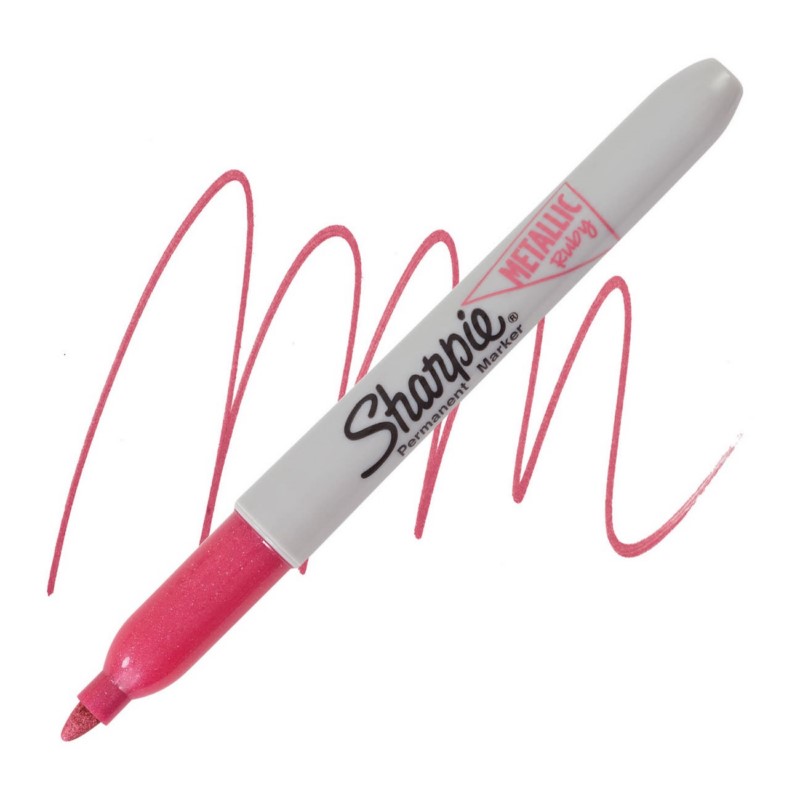 SHARPIE METALLIC Fine Point, červený