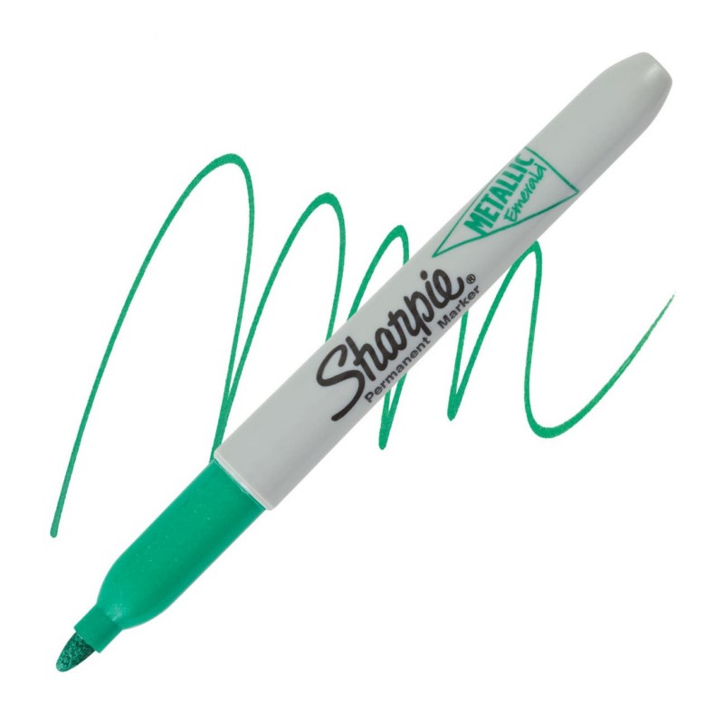 SHARPIE METALLIC Fine Point, zelený