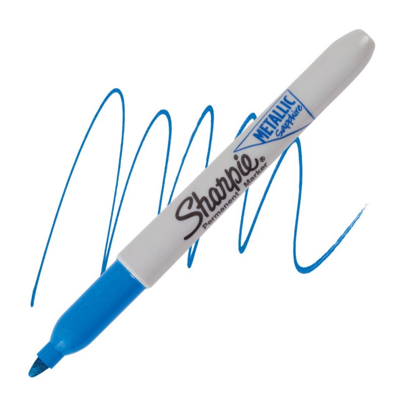 SHARPIE METALLIC Fine Point, modrý