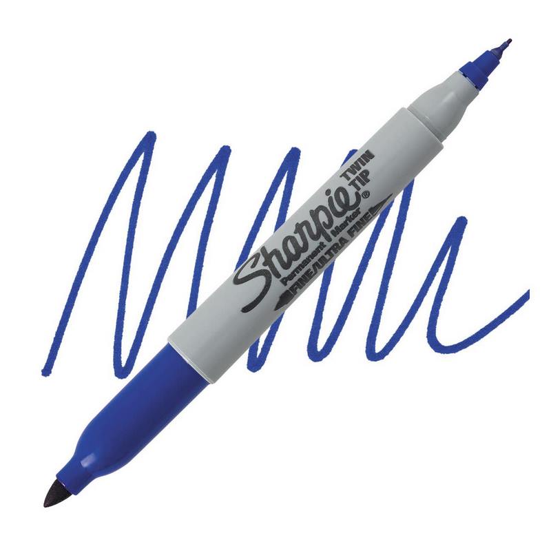 SHARPIE Twin Tip, modrý