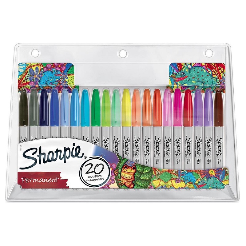 SHARPIE Fine Point, sada 20ks