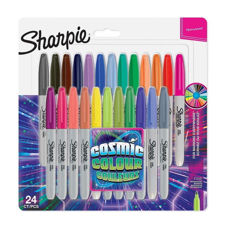 SHARPIE Fine Point, sada 24ks Cosmic