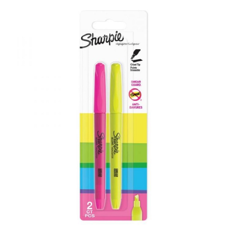 SHARPIE zvýrazňovač Accent Pocket, 2ks