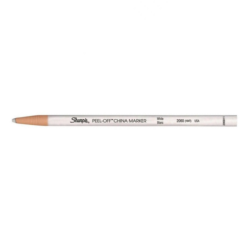 SHARPIE China Peel Off, bílá