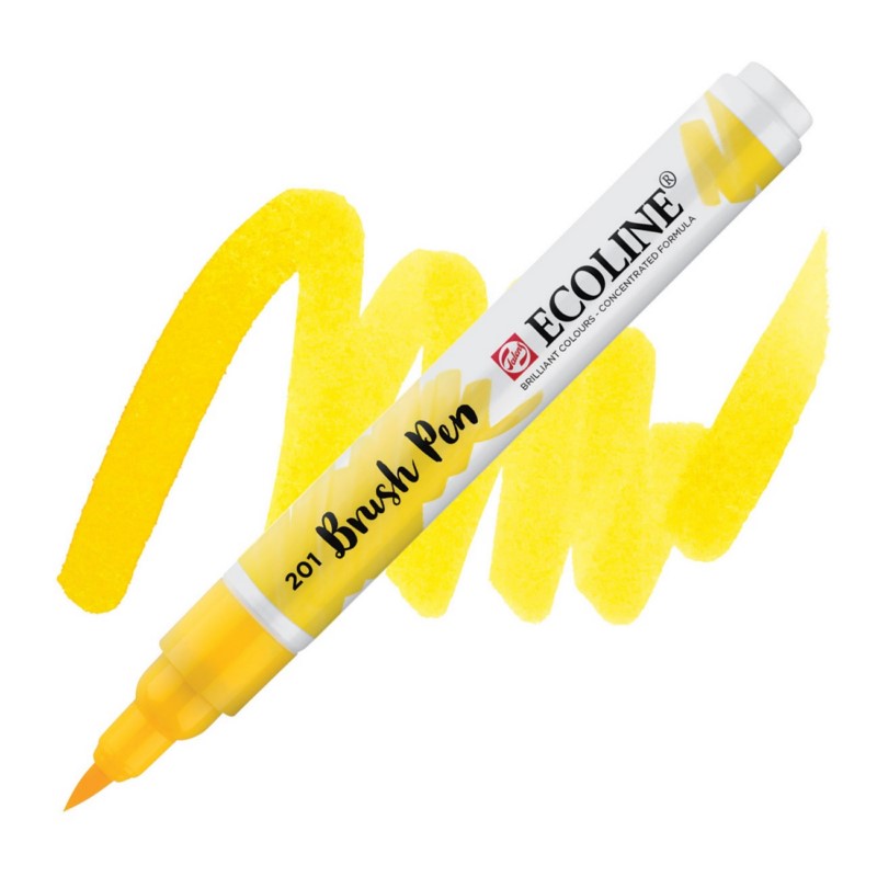 ROYAL TALENS Akvarelový ECOLINE Brush Pen, 201 light yellow
