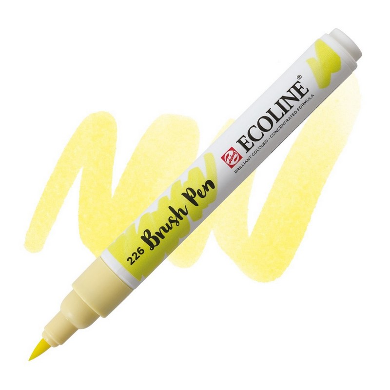 ROYAL TALENS Akvarelový ECOLINE Brush Pen, 226 pastel yellow