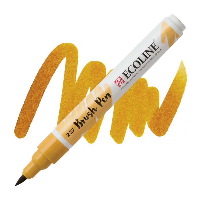 ROYAL TALENS Akvarelový ECOLINE Brush Pen, 227 yellow ochre