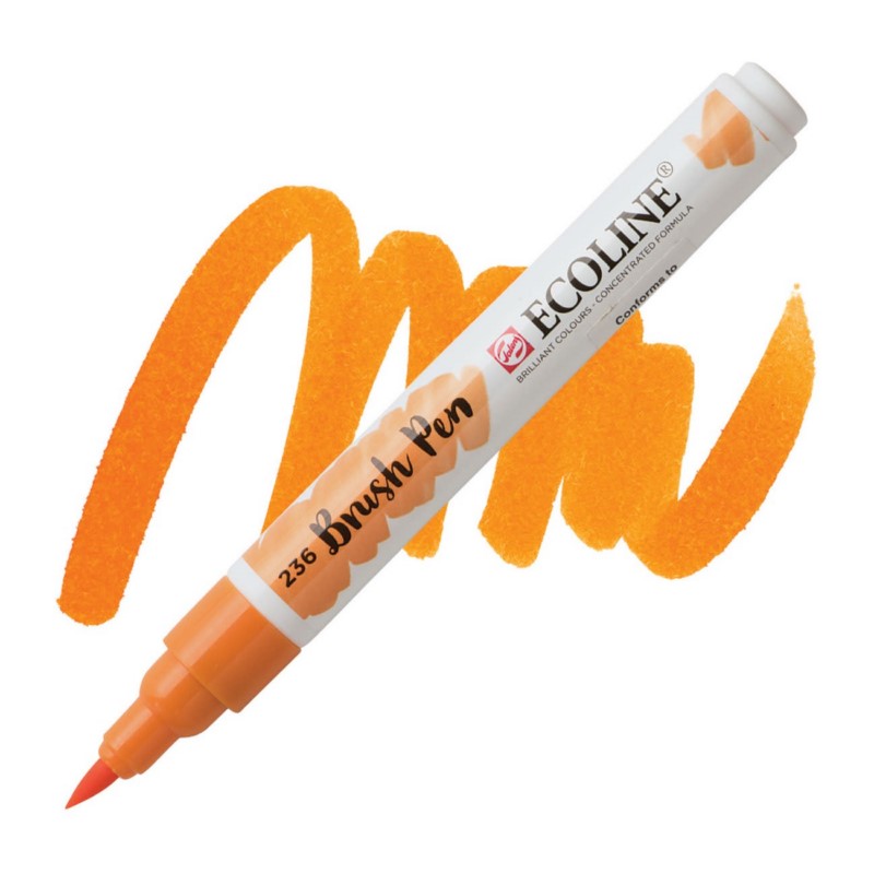 ROYAL TALENS Akvarelový ECOLINE Brush Pen, 236 light orange