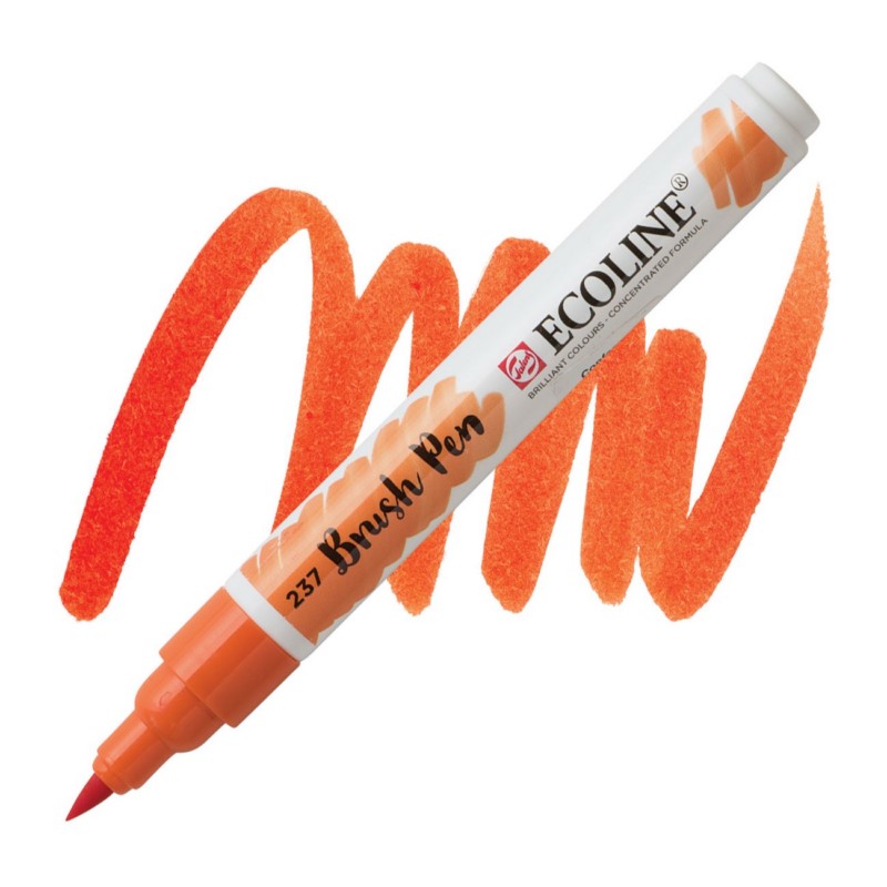 ROYAL TALENS Akvarelový ECOLINE Brush Pen, 237 deep orange