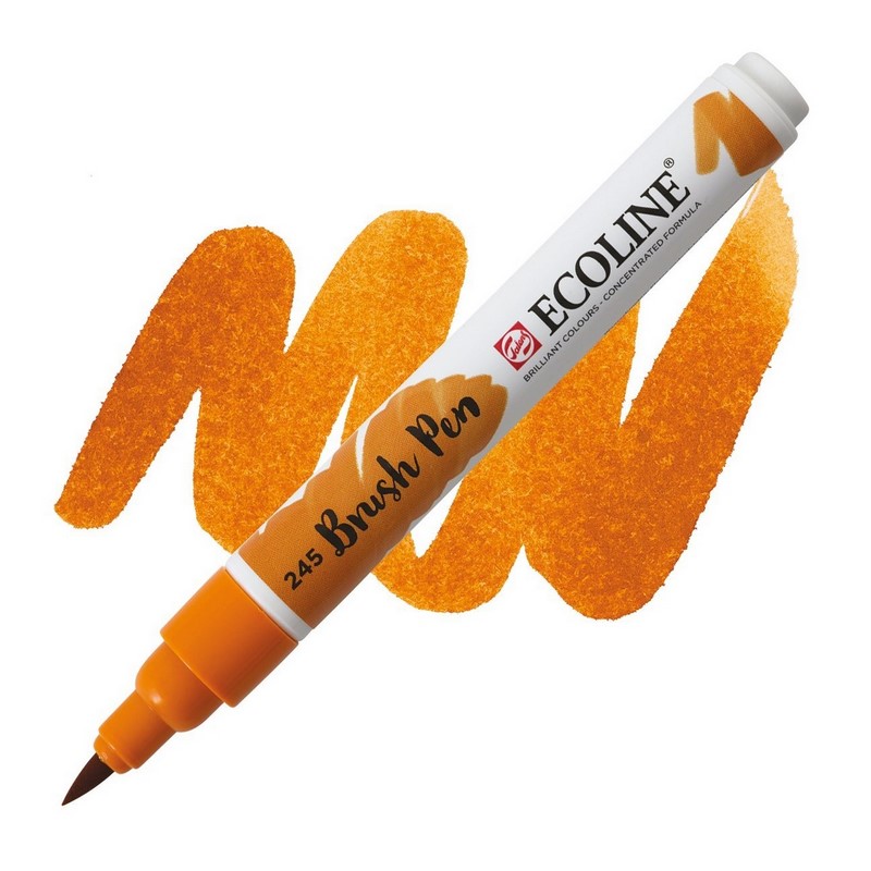 ROYAL TALENS Akvarelový ECOLINE Brush Pen, 245 saffron yellow