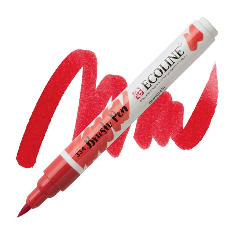 ROYAL TALENS Akvarelový ECOLINE Brush Pen, 334 scarlet