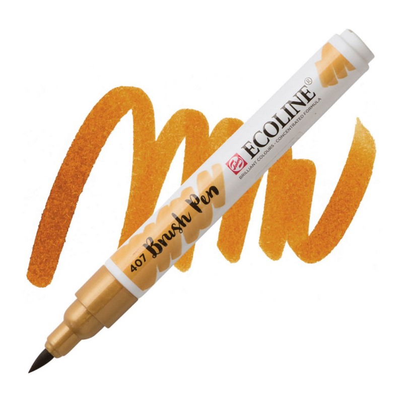 ROYAL TALENS Akvarelový ECOLINE Brush Pen, 407 deep ochre