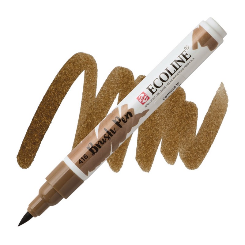 ROYAL TALENS Akvarelový ECOLINE Brush Pen, 416 sepia