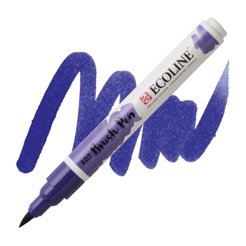 ROYAL TALENS Akvarelový ECOLINE Brush Pen, 507 ultramarine violet
