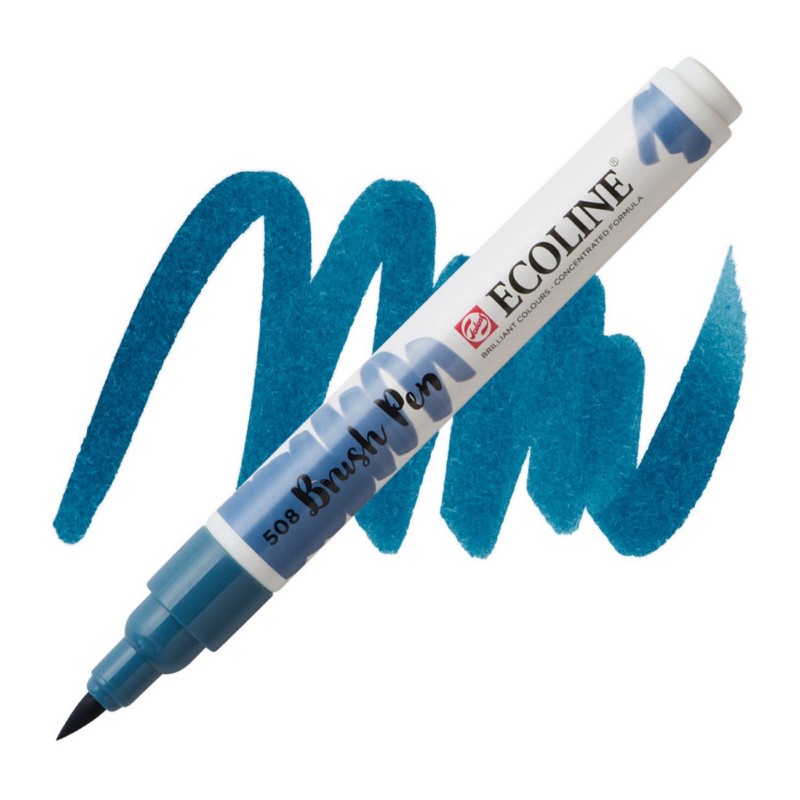 ROYAL TALENS Akvarelový ECOLINE Brush Pen, 508 prussian blue