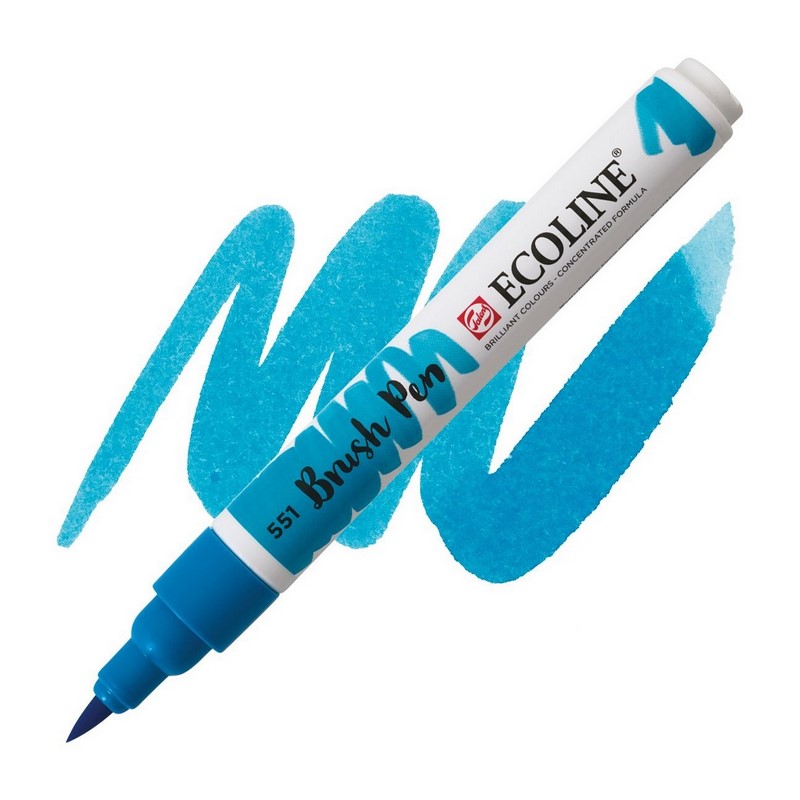 ROYAL TALENS Akvarelový ECOLINE Brush Pen, 551 sky blue light
