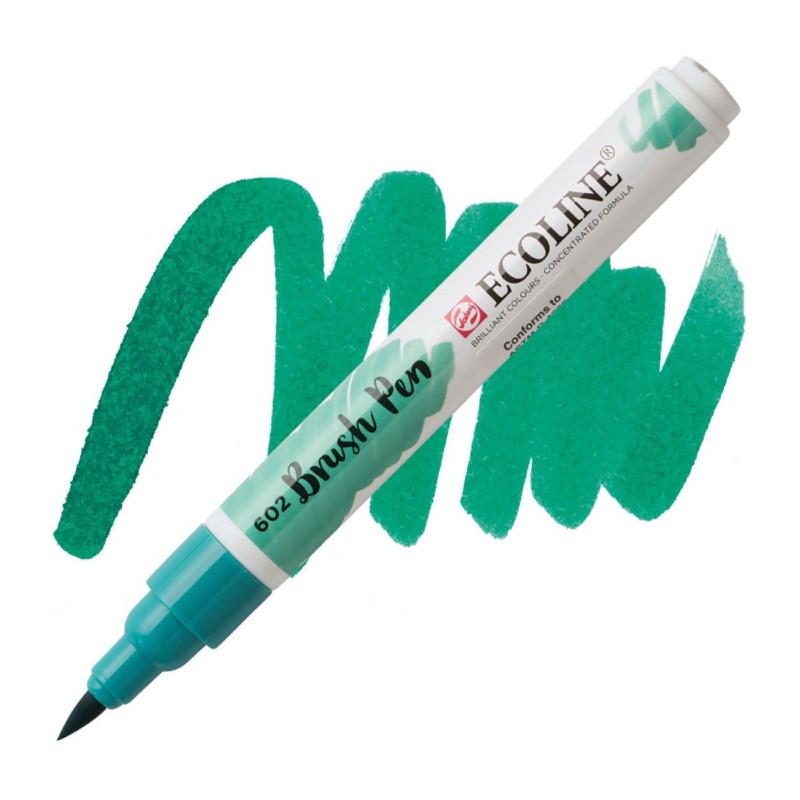 ROYAL TALENS Akvarelový ECOLINE Brush Pen, 602 deep green
