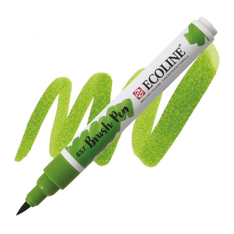 ROYAL TALENS Akvarelový ECOLINE Brush Pen, 657 bronze green
