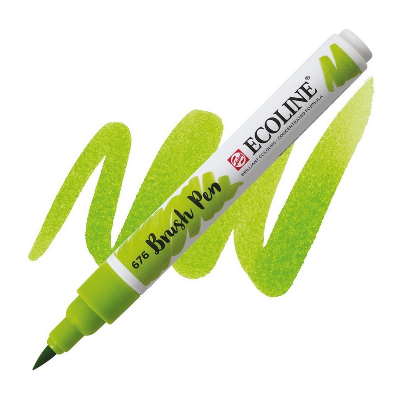 ROYAL TALENS Akvarelový ECOLINE Brush Pen, 676 grass green