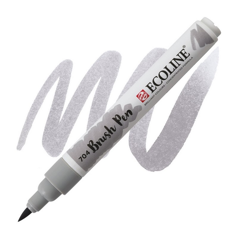 ROYAL TALENS Akvarelový ECOLINE Brush Pen, 704 grey