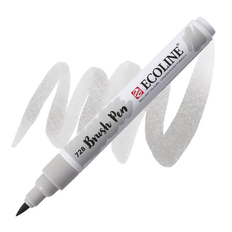 ROYAL TALENS Akvarelový ECOLINE Brush Pen, 728 warm grey light