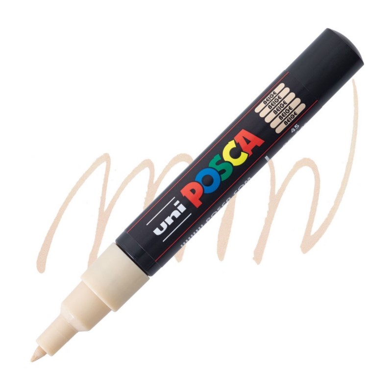 Akrylová fixa UNI POSCA 1M, béžová (45)