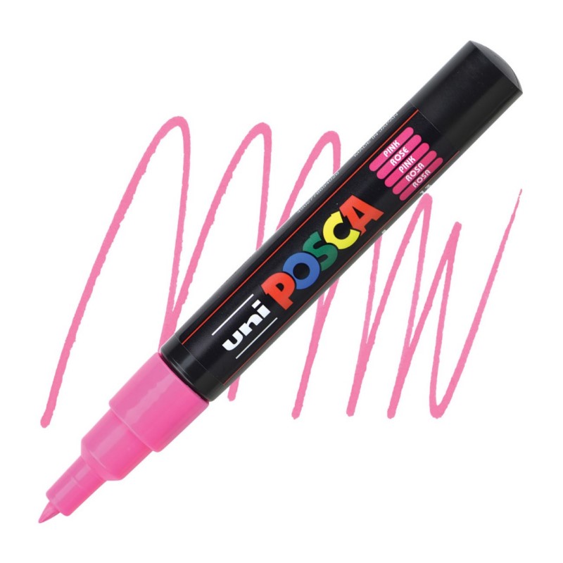 Akrylová fixa UNI POSCA 1M, růžová (13)