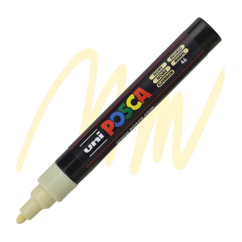 Akrylová fixa UNI POSCA 5M, smetanová (46)